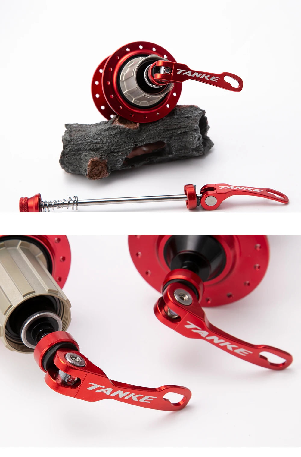 TANKE Fahrrad Schnellspanner Bolzen Nabe für Mountainbikes-Yabubest - Home & More