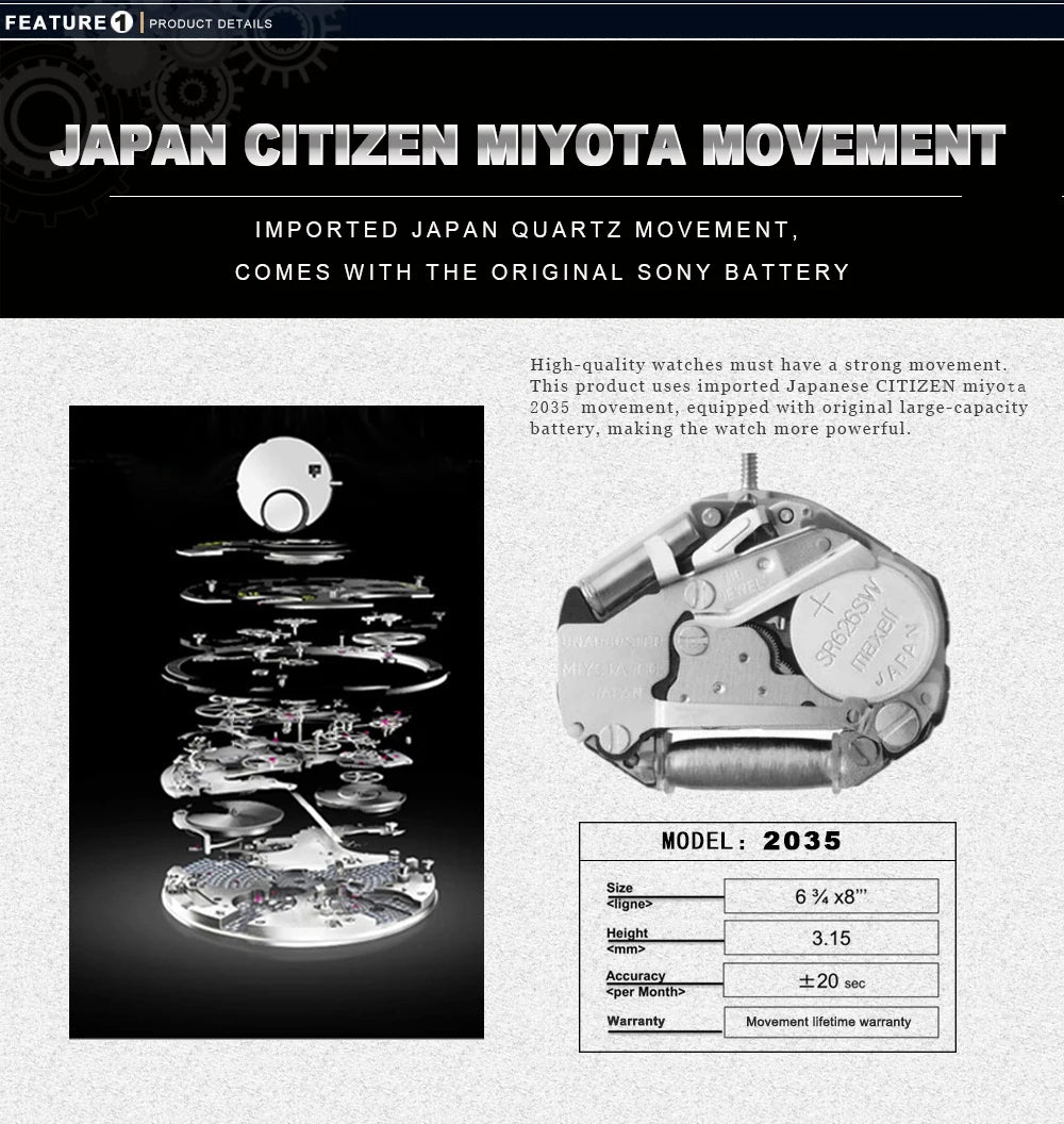 Elegante Damenarmbanduhr aus Edelstahl mit Japan Quarzwerk