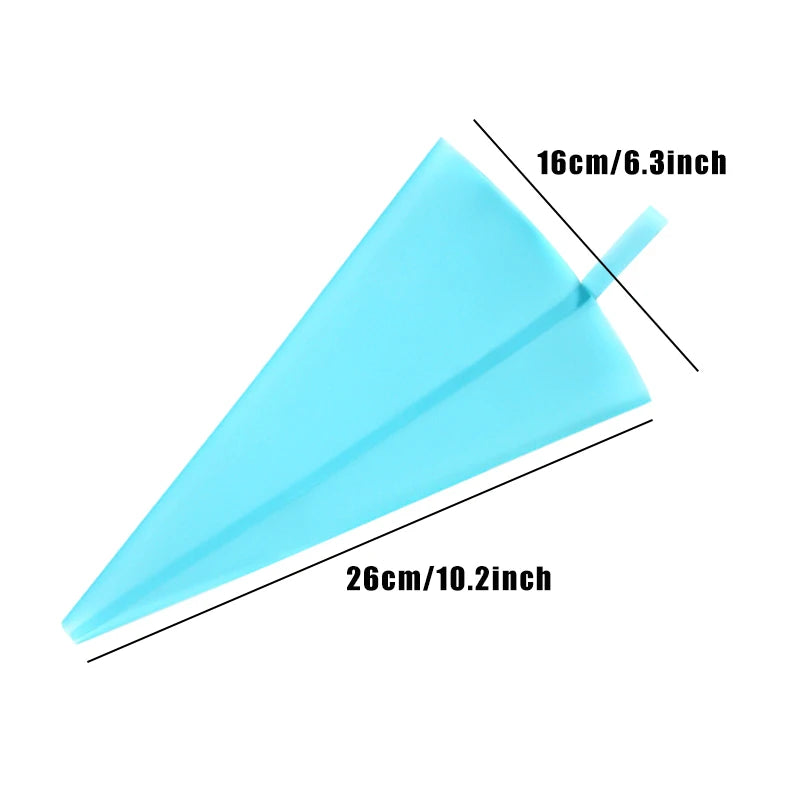 Wiederverwendbare Silikon Gebäcktasche für Kuchen Dekorieren DIY