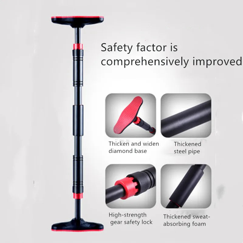 Verstellbare Trainingsstange für Zuhause aus Stahl