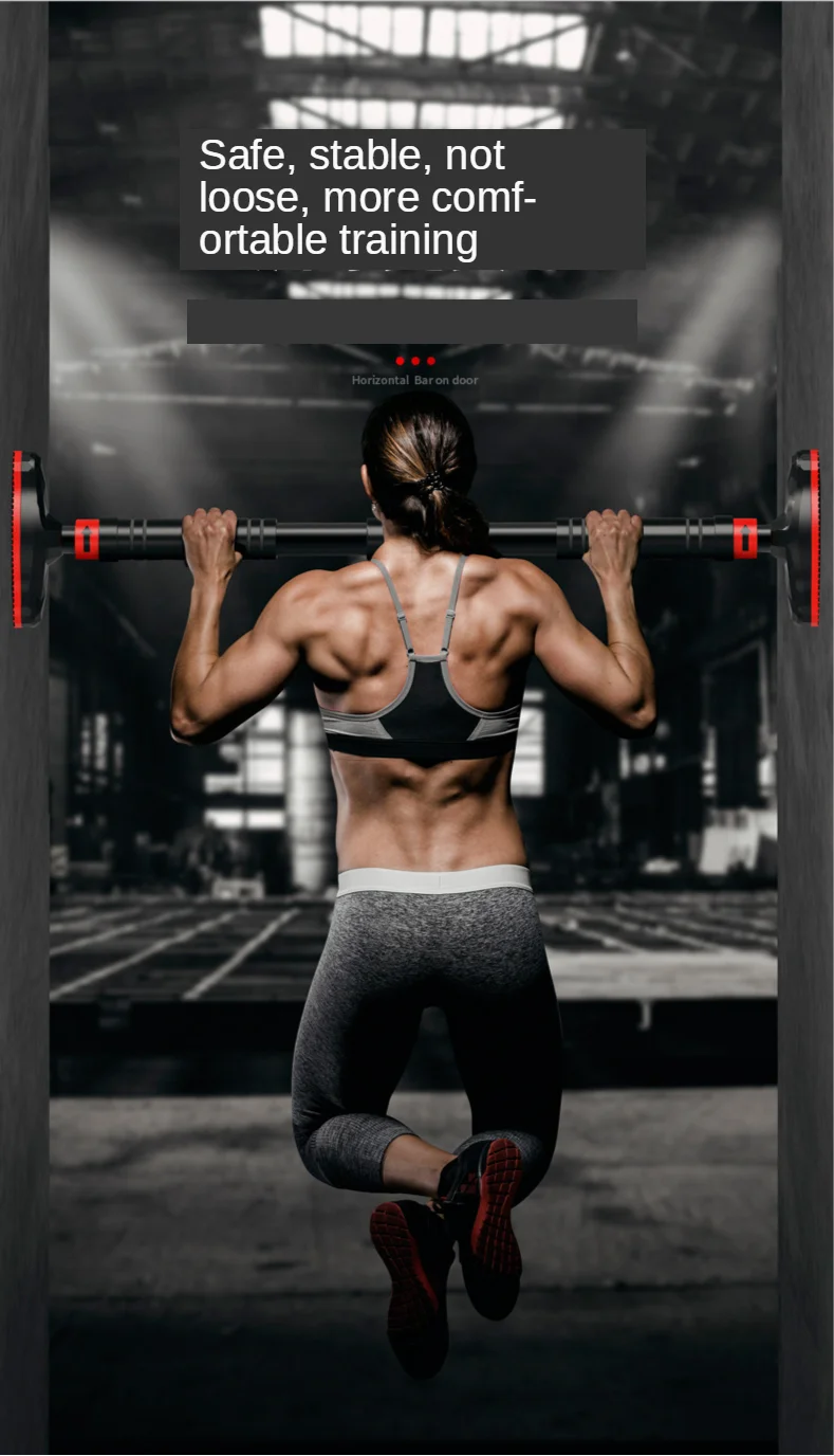 Verstellbare Trainingsstange für Zuhause aus Stahl