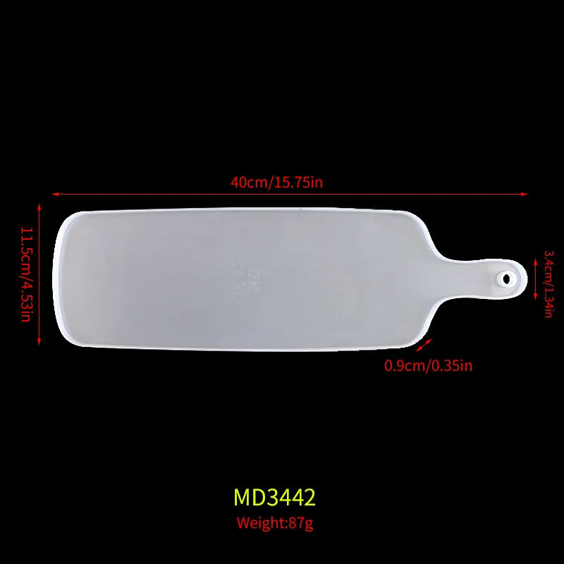 Große rechteckige Silikonform Teeteller Untersetzer Epoxidharz DIY Form