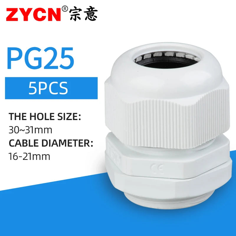 Robuste IP68 Nylon Kabelverschraubung für zuverlässigen Schutz