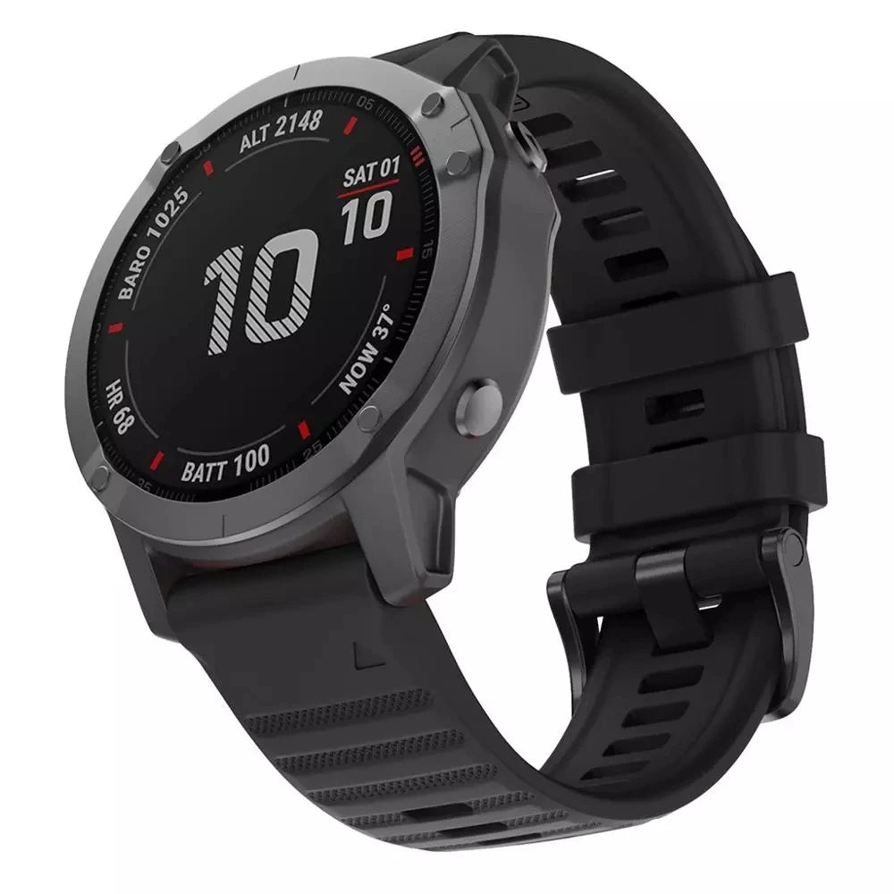 Schnelles Wechseln - Komfort: Silikon-Uhrenarmband 20/22/26mm für Garmin Fenix