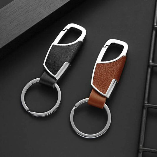 Eleganter Metall-Schlüsselanhänger mit Herz-Design, Unisex - robust