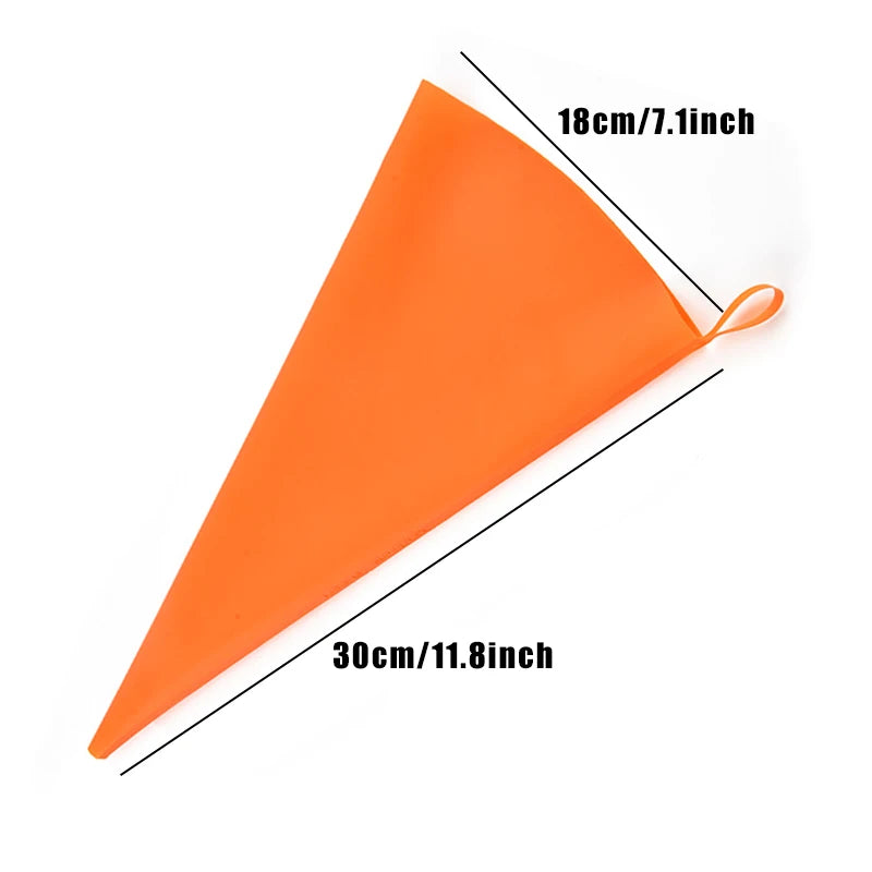 Wiederverwendbare Silikon Gebäcktasche für Kuchen Dekorieren DIY