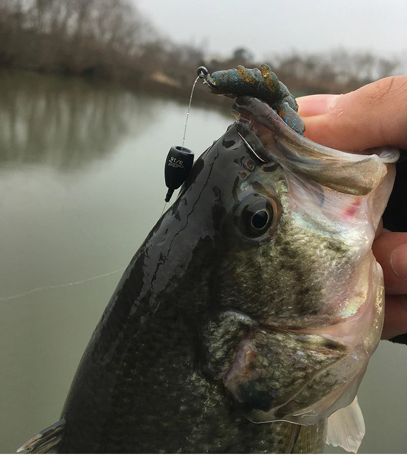 Texas Rig Bleisinker Bullet Gewicht 1,8 bis 28 Gramm für Angelzubehör