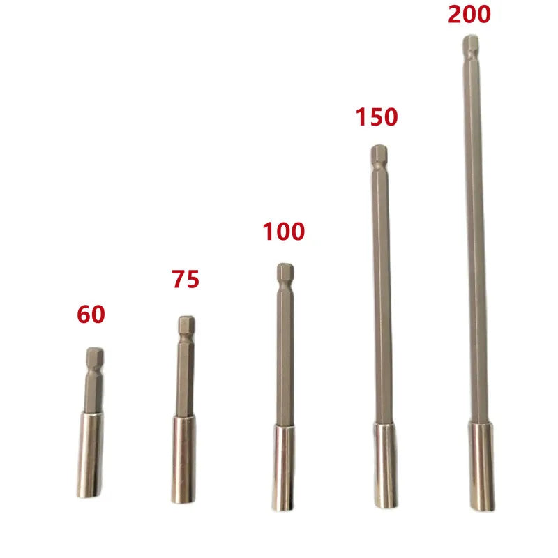 1/4 Zoll Hex Schaft Verlängerung 60-200mm Schraubendreher Griff Set