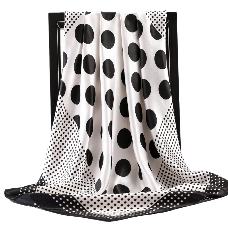 Stilvolles Polyester Halstuch für Damen - Vielseitiger Retro Look