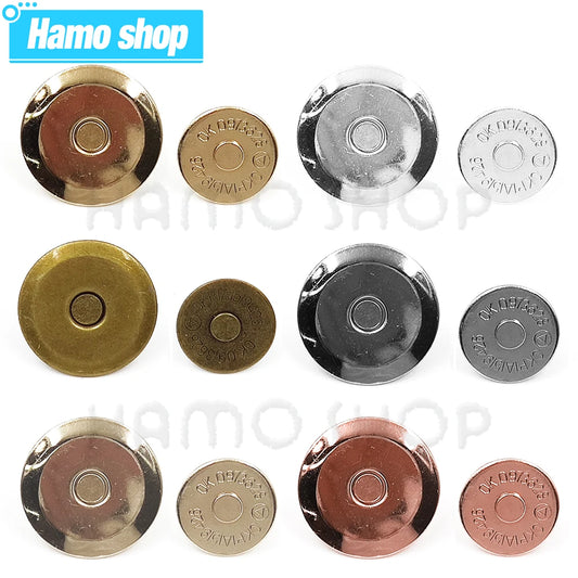 Magnetische Metall Druckknopfverschlüsse 16-20mm für Nähen - Basteln