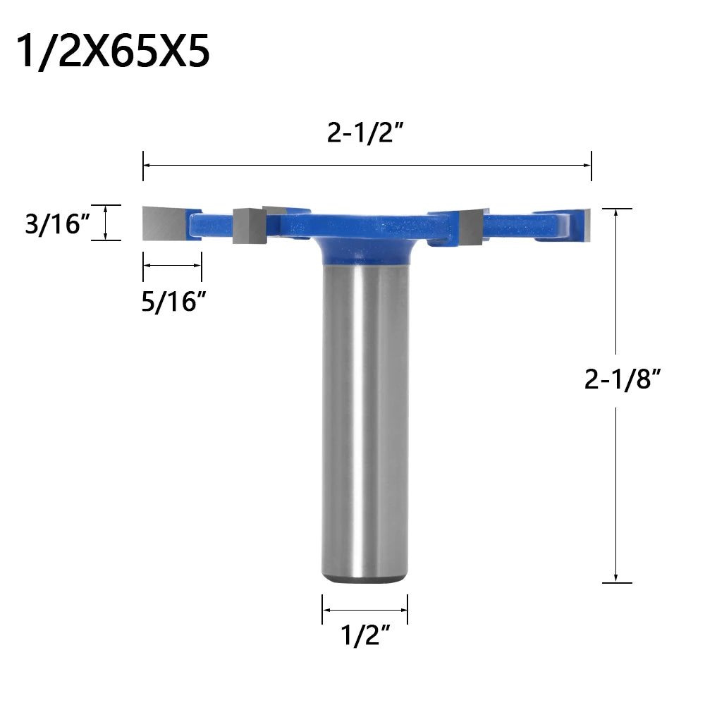 Schaftfräser mit 12mm Schaft für präzises Holzschneiden in Varianten