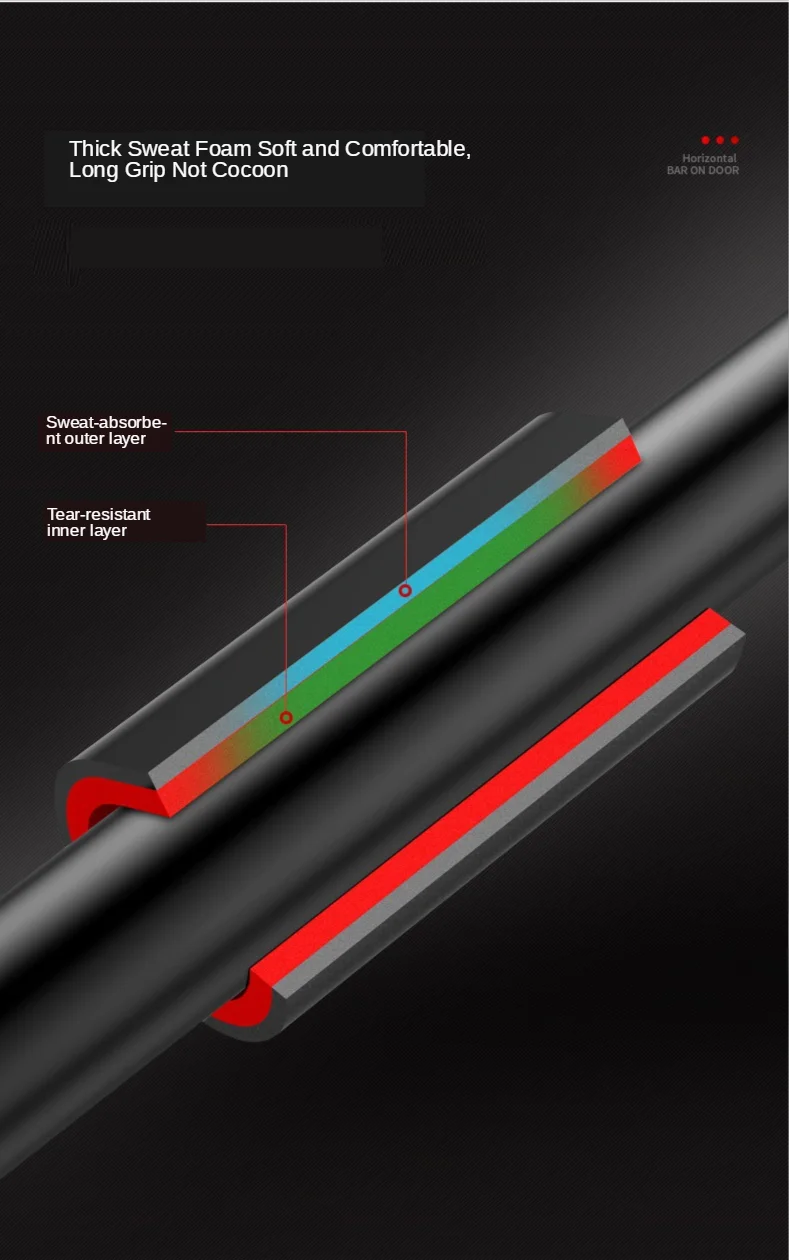 Verstellbare Trainingsstange für Zuhause aus Stahl
