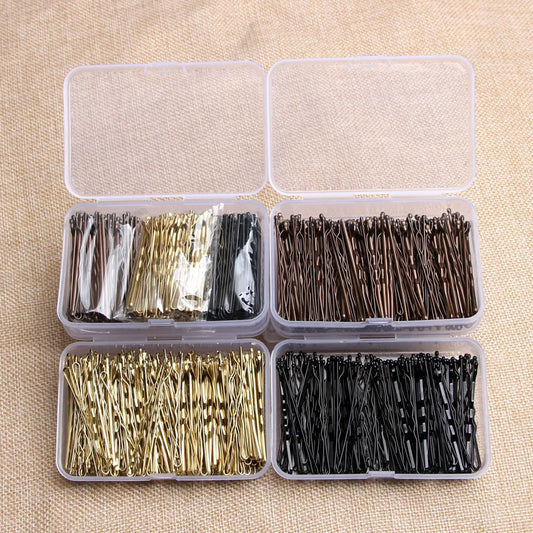 Metall Haarclips Set mit 150 Teilen für vielseitiges Styling und sicheren Halt