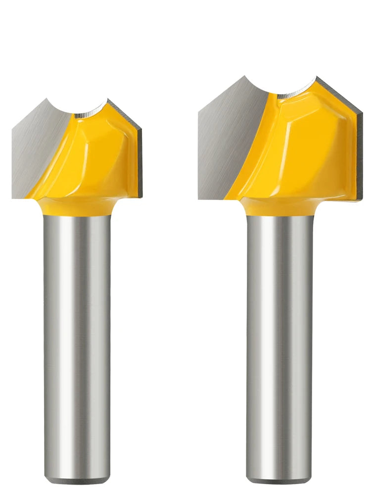 Doppelbogen-Kugelfräser mit 8 mm Schaft für präzise Holzbearbeitung