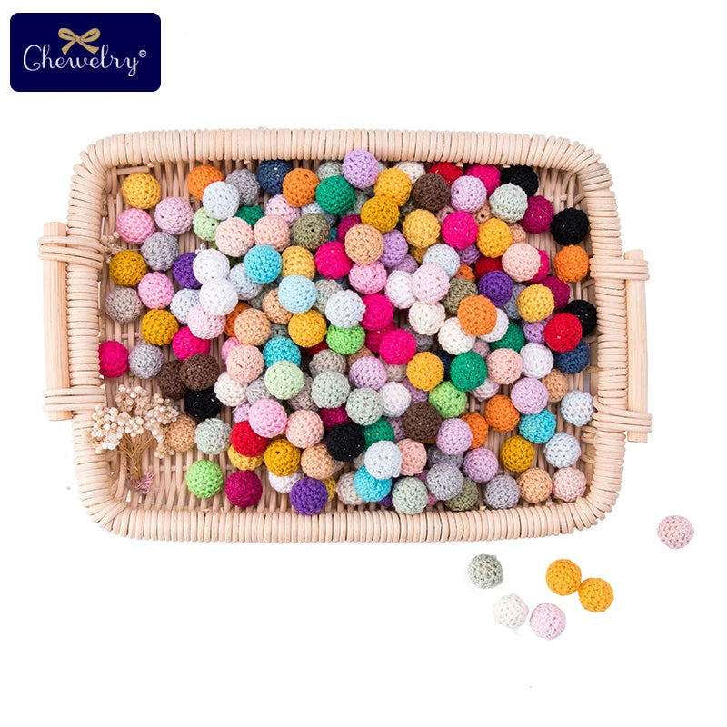 Natürlich sichere 16mm Holzperlen für Baby Beißringe und Schmuck