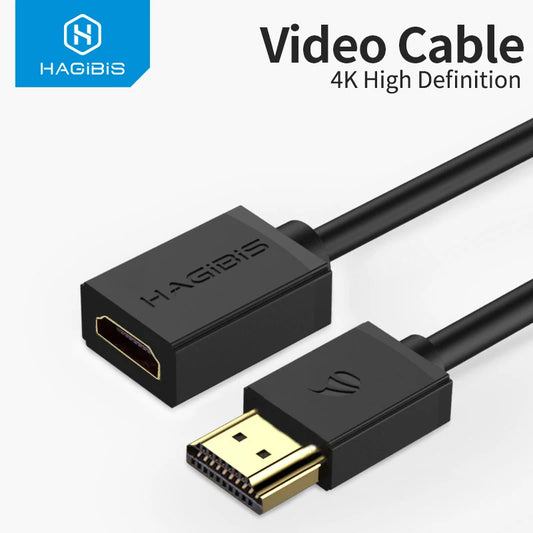 HDMI Verlängerungskabel 4K 2.0 Stecker auf Buchse Extender 7mm-Yabubest - Home & More