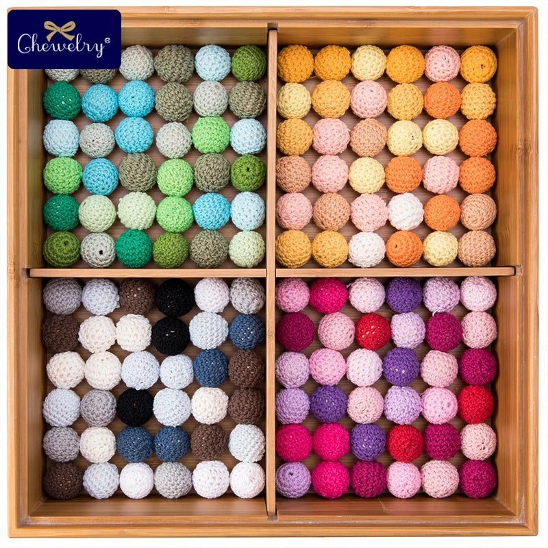 Natürlich sichere 16mm Holzperlen für Baby Beißringe und Schmuck