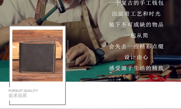 Handgemachtes echtes Leder Schlüsseletui für Herren und Damen