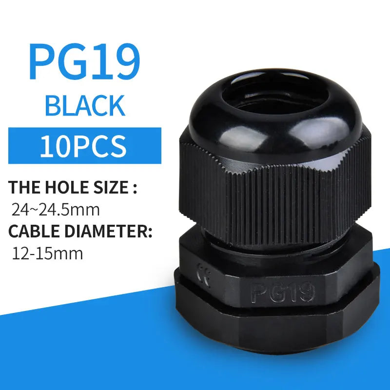 Robuste IP68 Nylon Kabelverschraubung für zuverlässigen Schutz