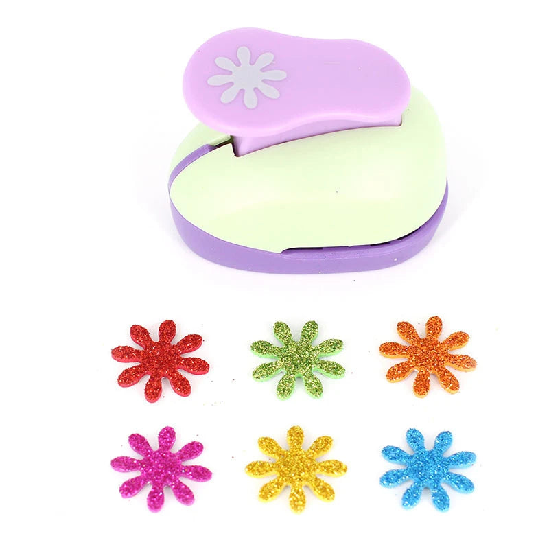 Blumenmotiv Papierlocher 5x4,5x3 cm für DIY Scrapbooking und Basteln