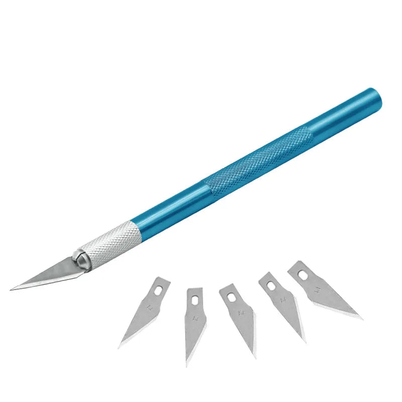 Metall Skalpell Cutter Kit Titan Klinge 14,6 cm für Präzisionsarbeiten