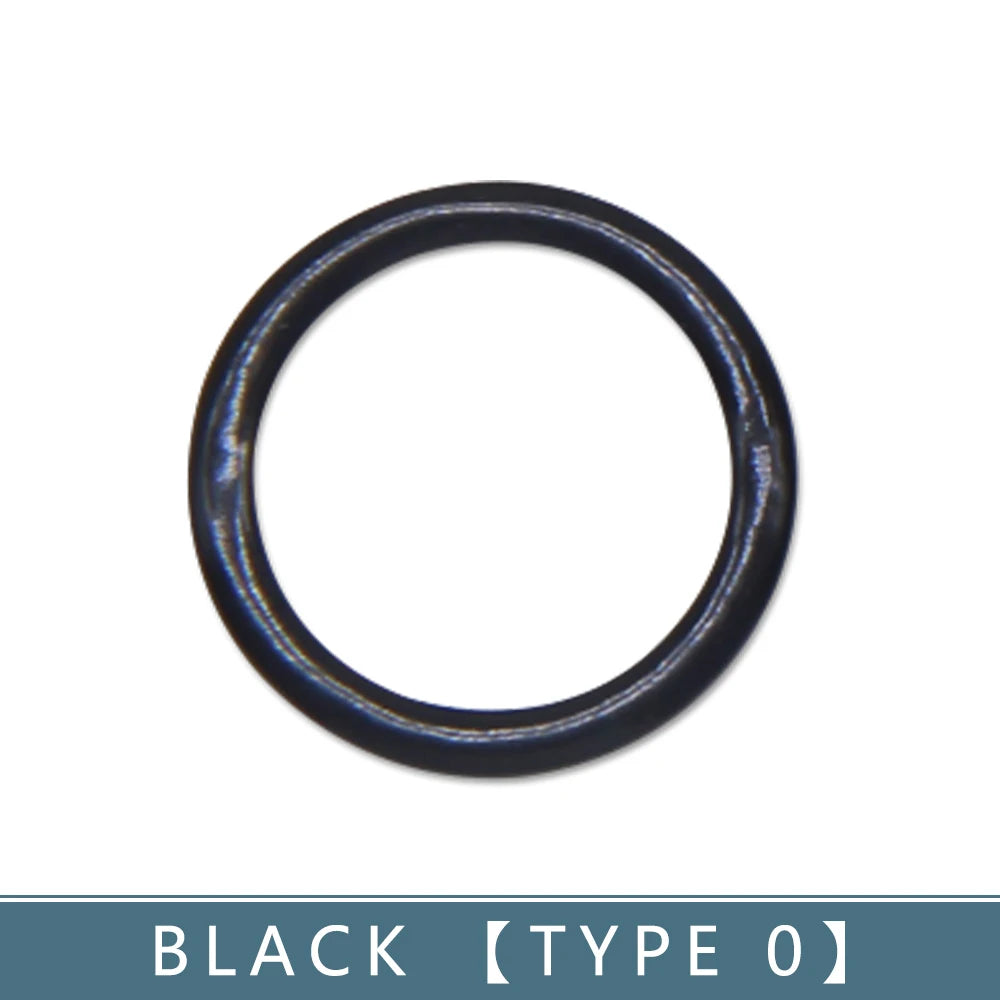 30-teiliges BH Ringe und Slider Set in Weiß und Schwarz Metall Zubehör