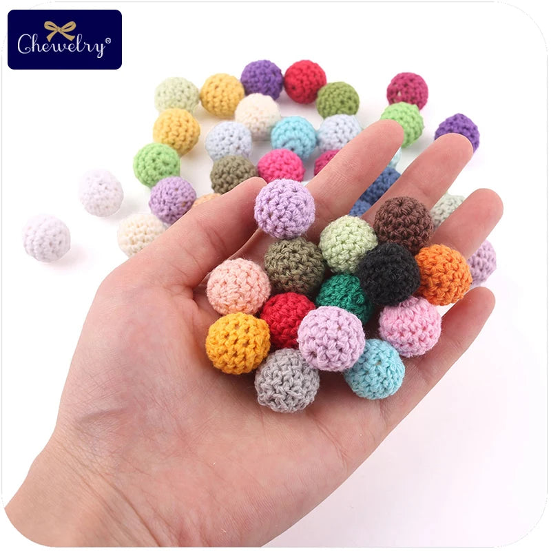 Natürlich sichere 16mm Holzperlen für Baby Beißringe und Schmuck