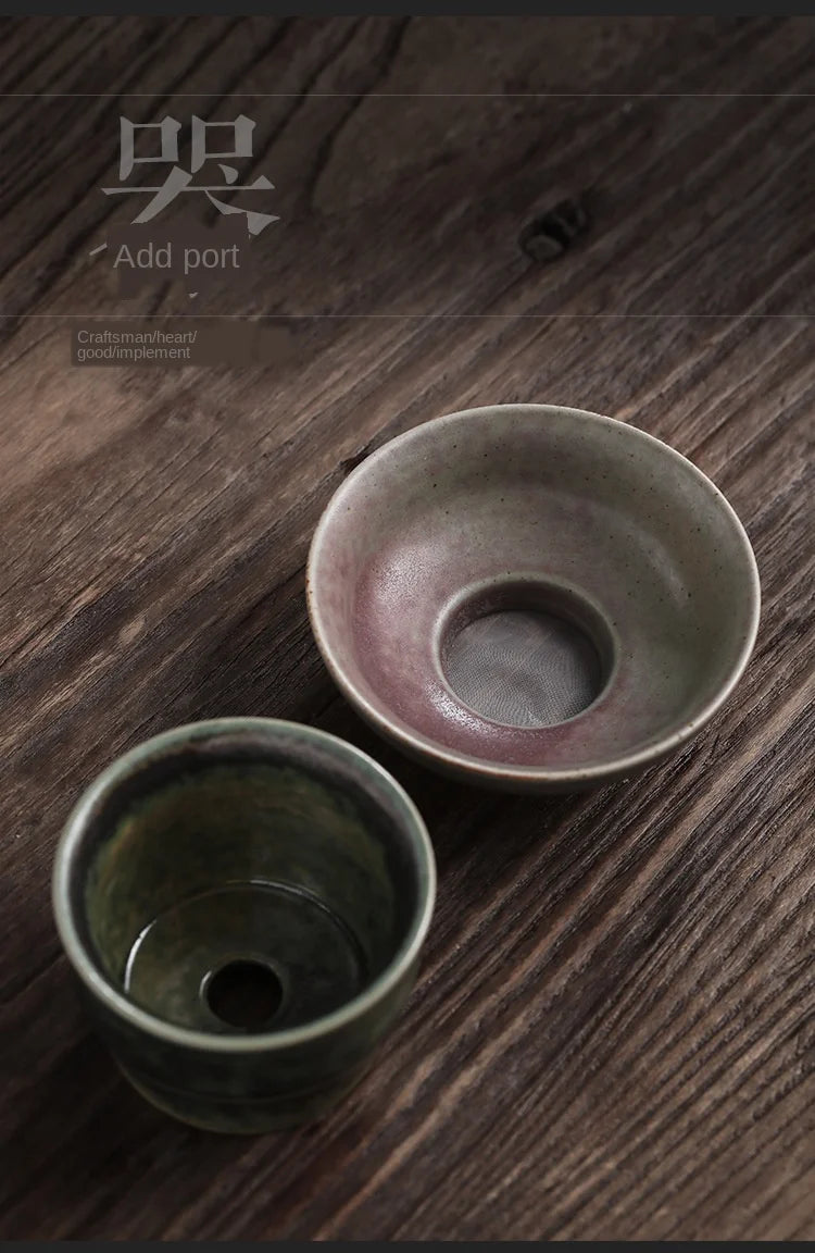 Porzellan Teesieb für feine Teeblätter