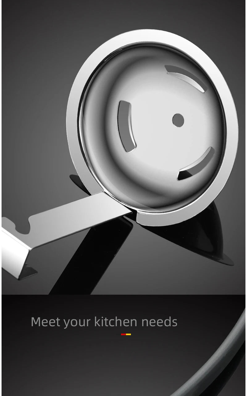 Eierschalenöffner aus Edelstahl mit Separator und Küchenzubehör