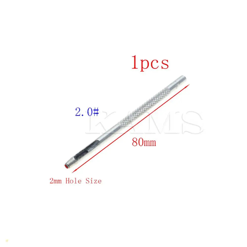 Lederwerkzeug Lochstanzer Set 1 bis 25 mm für Leder und Leinwand