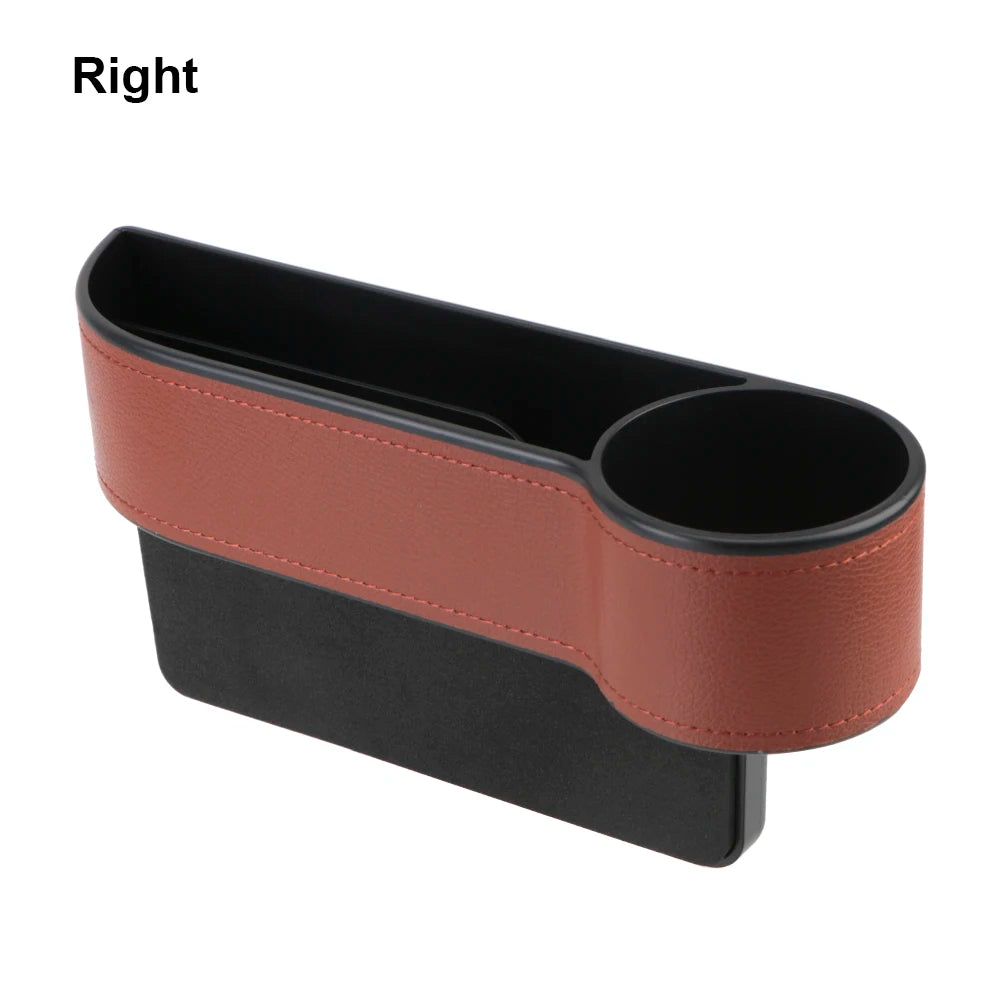 PU Leder Auto Sitz Lücke Organizer Box mit Ladefach für Vielseitige Nutzung