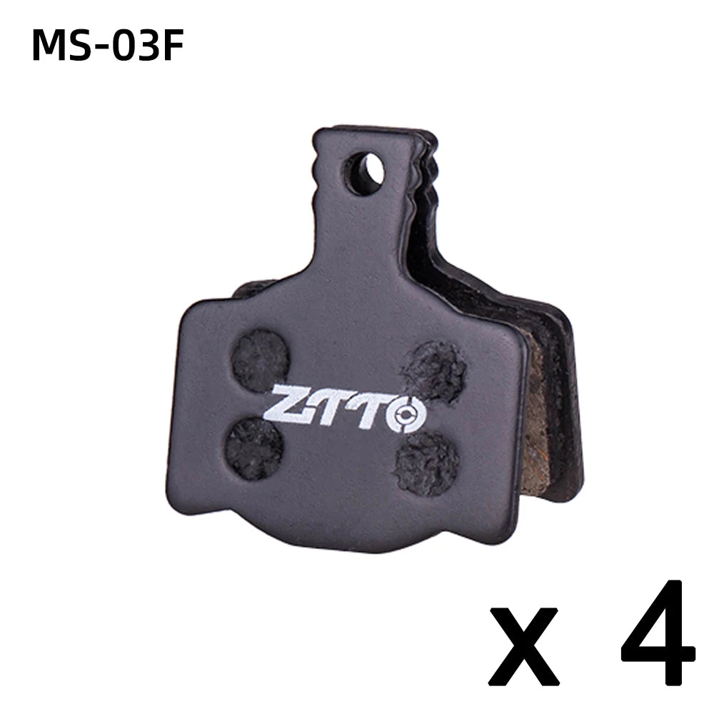 4 Paar MTB Scheibenbremsbeläge – Leise Keramik Halbmetall für Mountainbikes