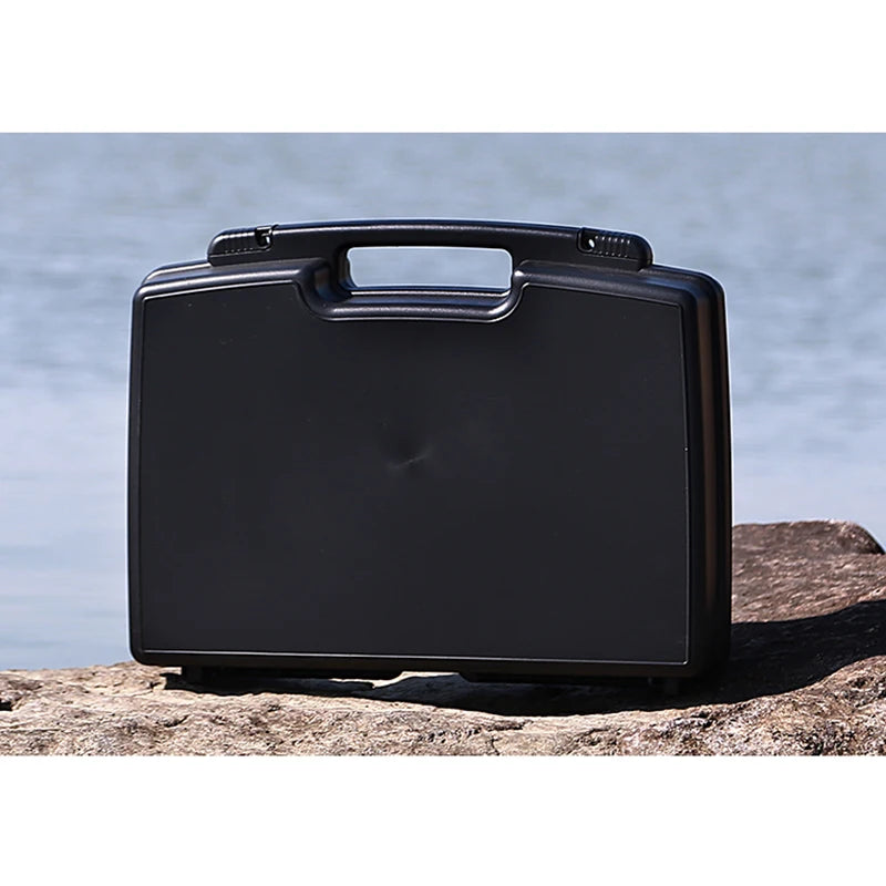 Multifunktionale tragbare Kunststoff Werkzeugbox für Outdoor und Büro