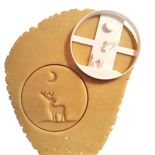 Hirsch Ausstechform Kreative Kekse Backideen Detailreich PLA