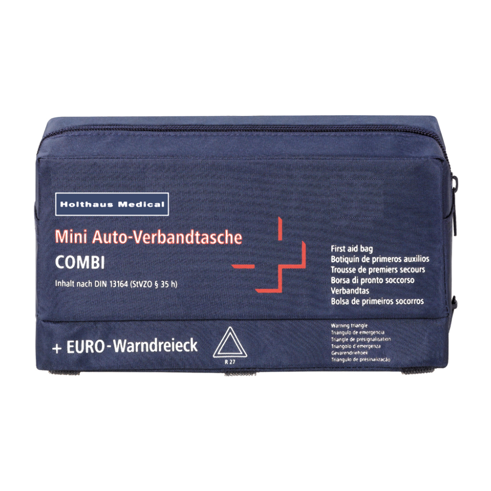 Holthaus Mini Combi Auto-Verbandtasche | Packung (1 Stück)-Altruan