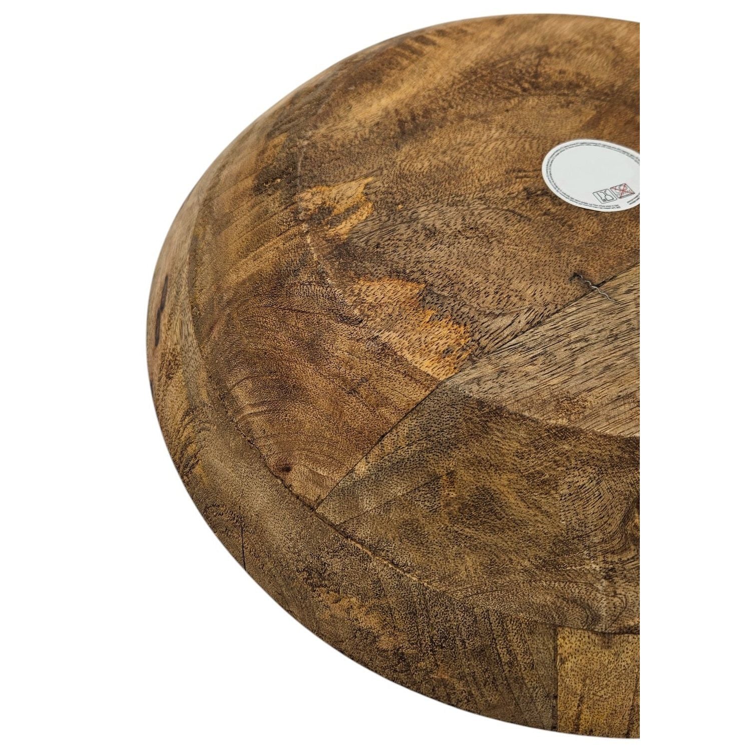 Holzschale Mango Holz Schale Dekoschale Brotschale Mangoholz Ø 38 cm