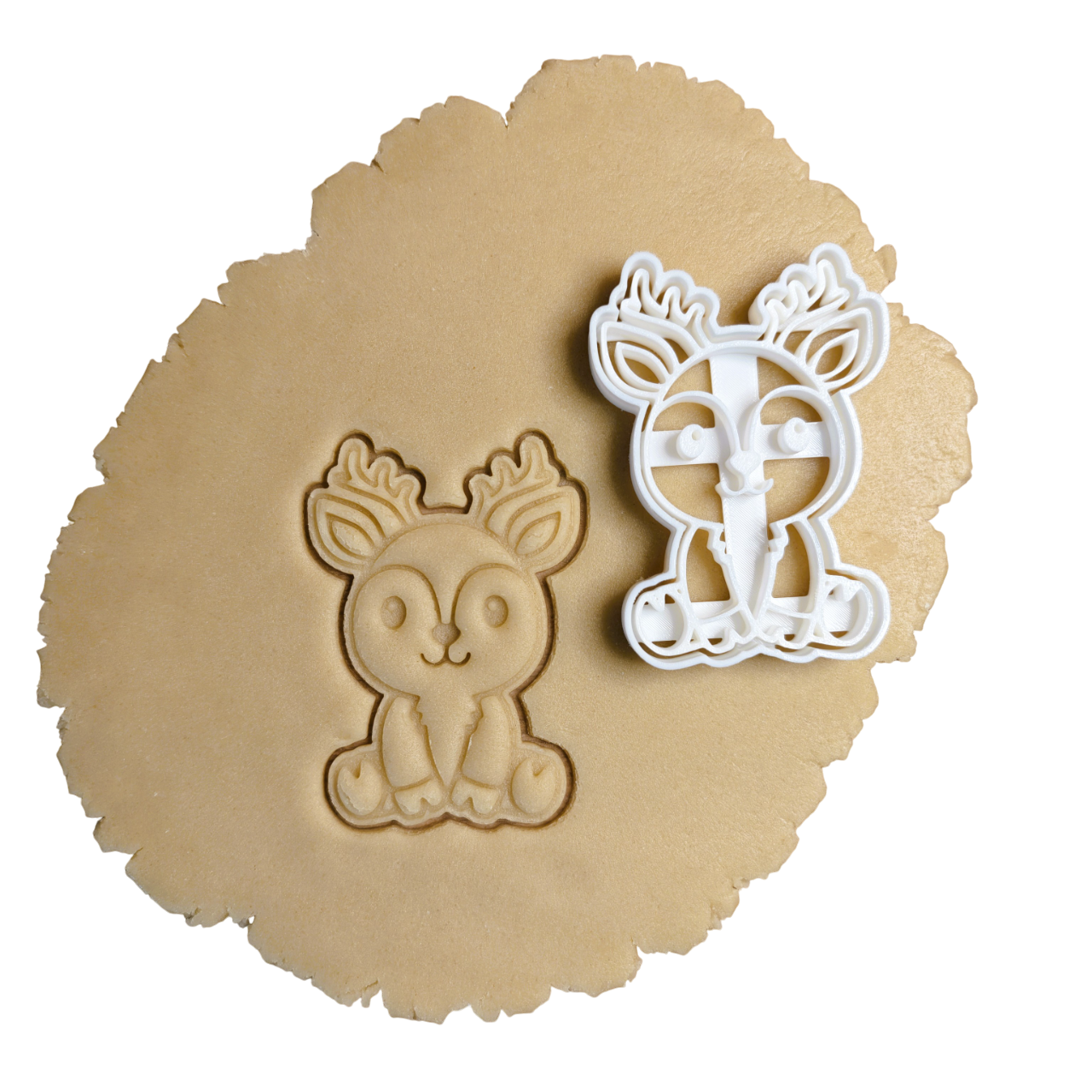 Hirsch Ausstechform 3D Druck für Kekse Backzubehör