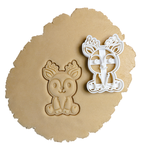 Hirsch Ausstechform 3D Druck für Kekse Backzubehör