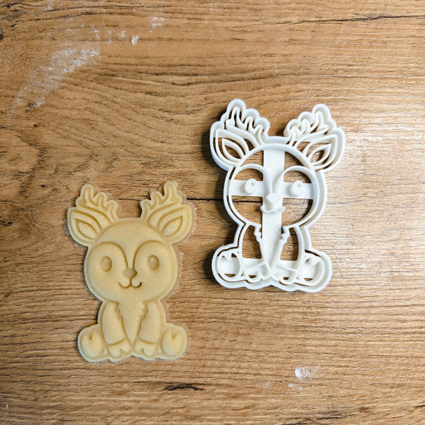 Hirsch Ausstechform 3D Druck für Kekse Backzubehör