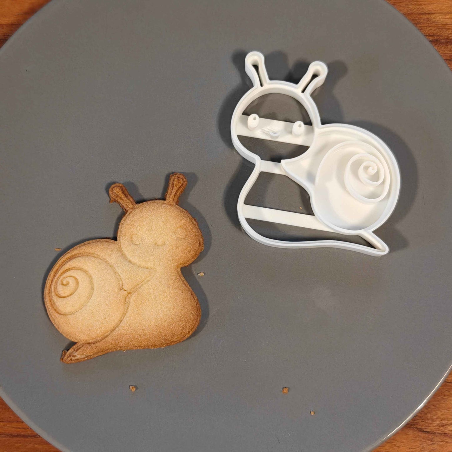 Schnecke Ausstechform Keksausstecher aus PLA für Backzubehör