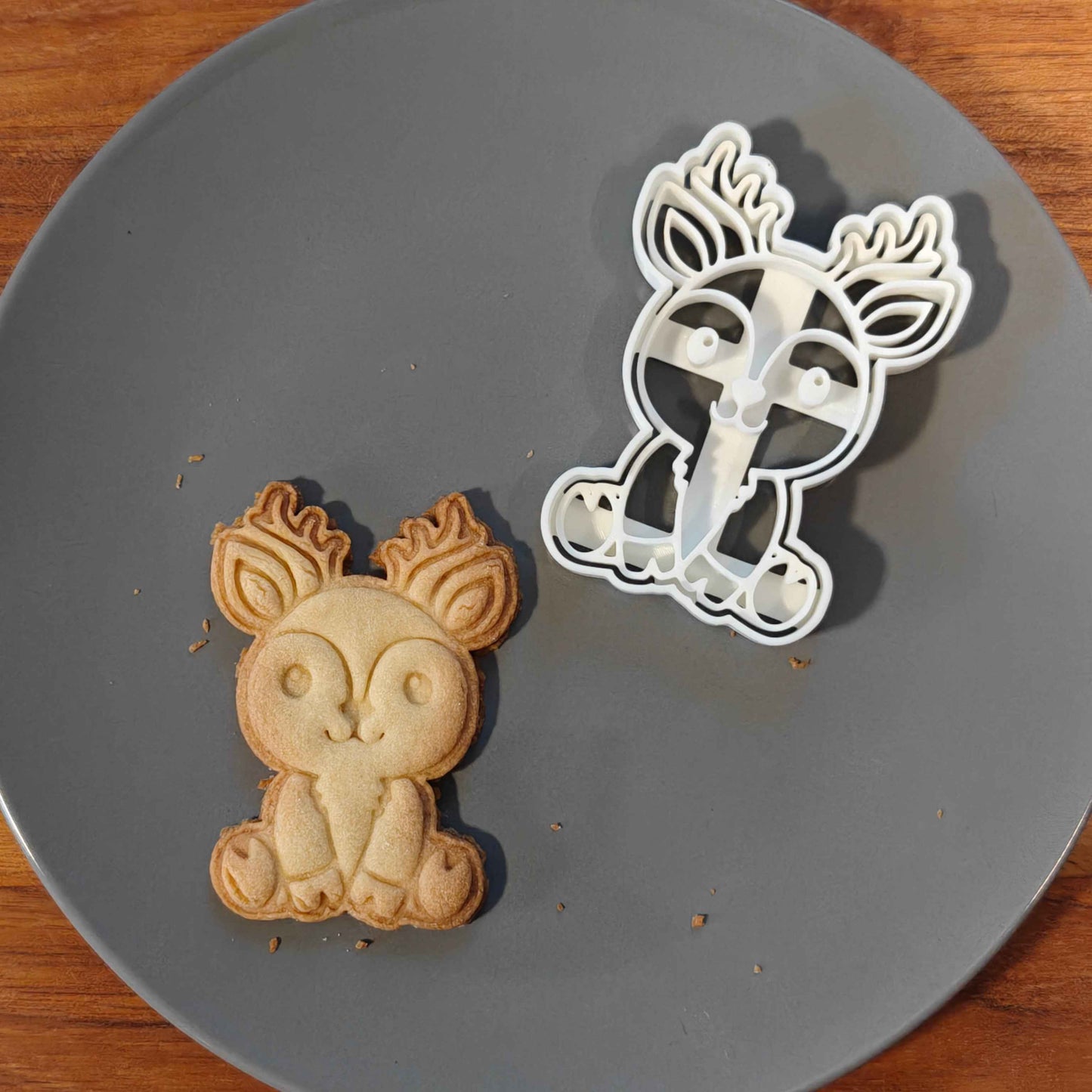 Hirsch Ausstechform 3D Druck für Kekse Backzubehör