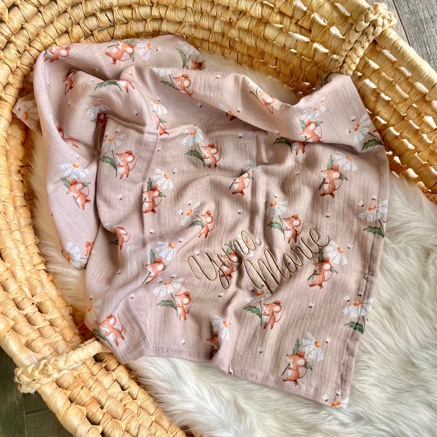 Weiches leichtes Musselintuch aus Baumwolle für Kinder und Erwachsene