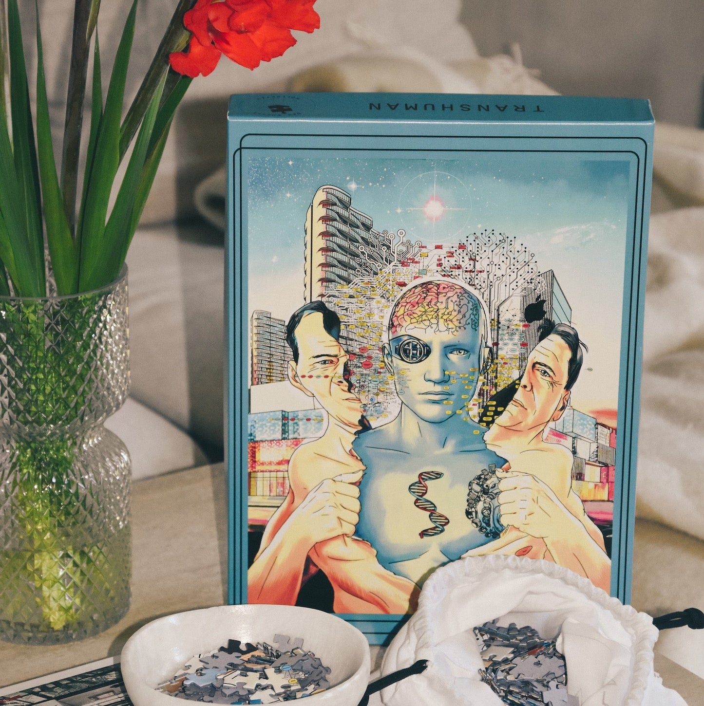 Limitierte Puzzle Edition mit 500 Teilen und Fairtrade Baumwollbeutel