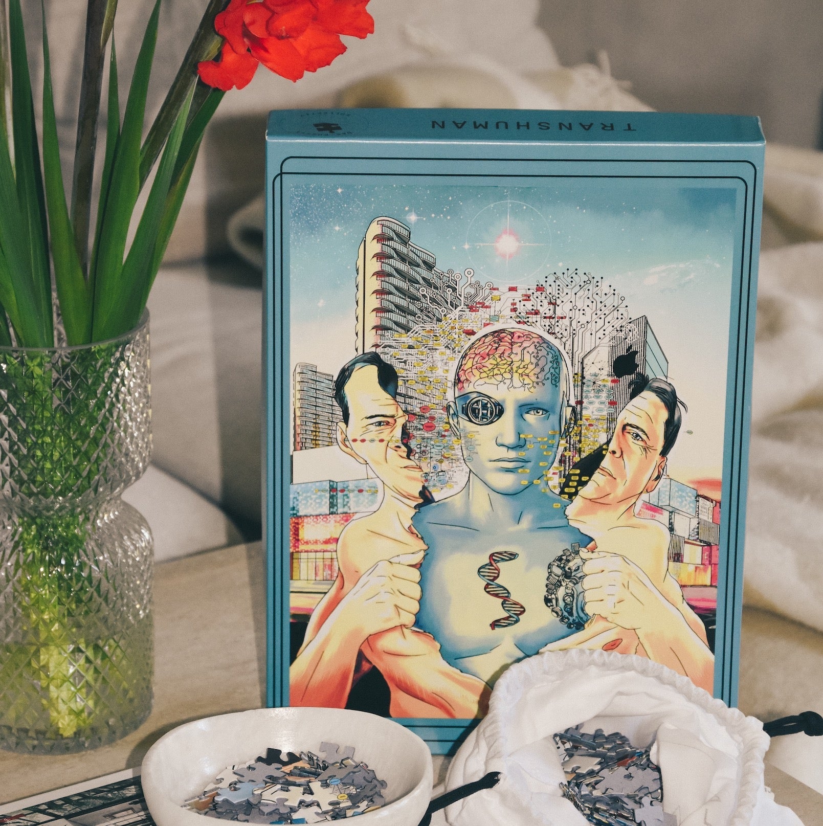 Limitierte Puzzle Edition mit 500 Teilen und Fairtrade Baumwollbeutel