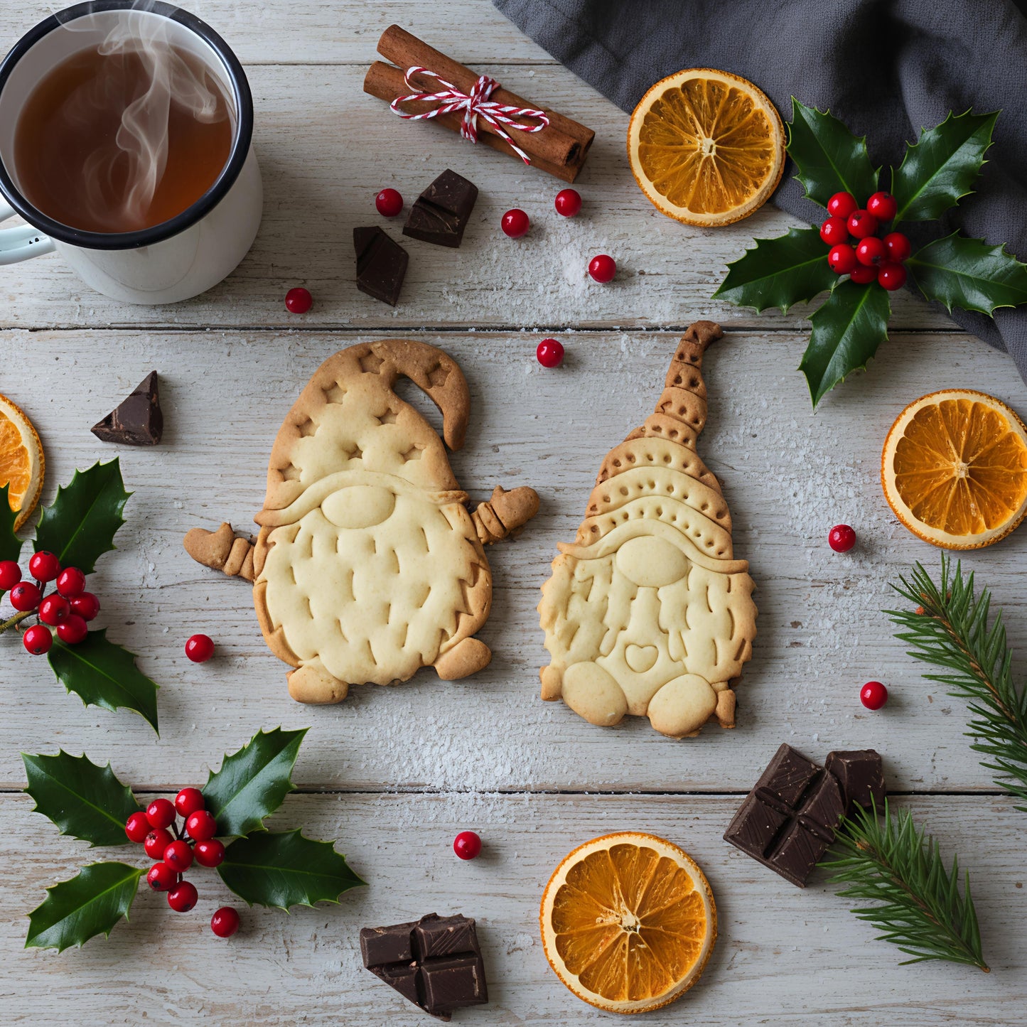 Wichtel Ausstechform Aus Hochwertigem PLA Für Weihnachtskekse