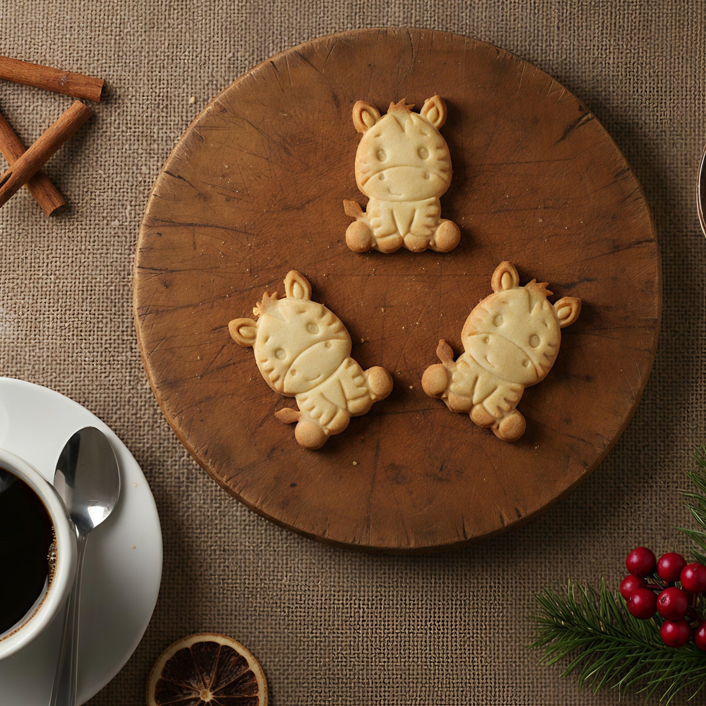 Zebra Keksausstecher Kreative Backideen Hochwertiges PLA Material