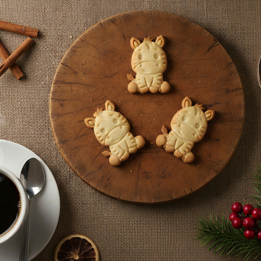 Zebra Keksausstecher Kreative Backideen Hochwertiges PLA Material