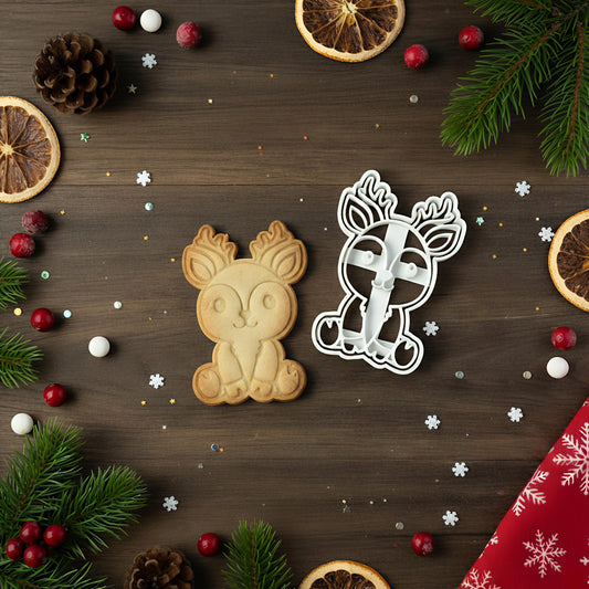 Hirsch Ausstechform 3D Druck für Kekse Backzubehör