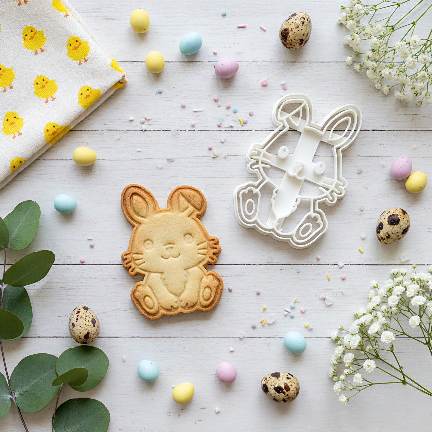 Hase Keksausstecher kreativer Plätzchenformen Backzubehör PLA