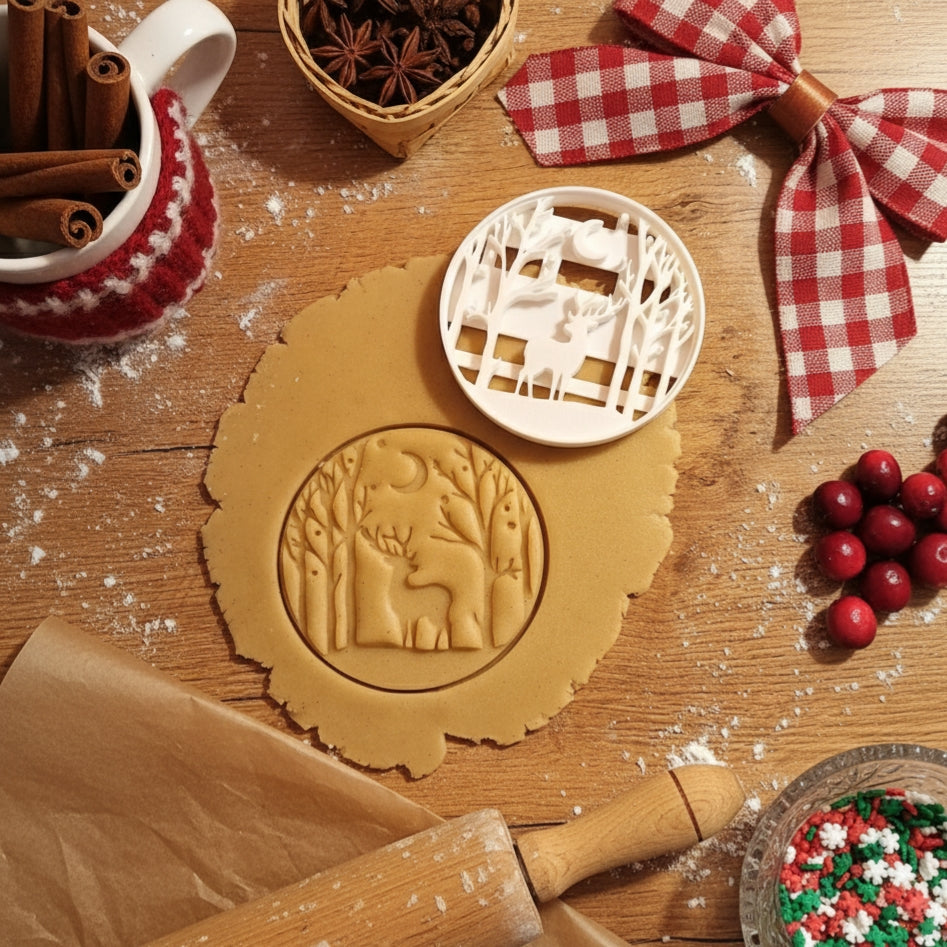 Hirsch Ausstechform Keksausstecher für Plätzchen und Fondant